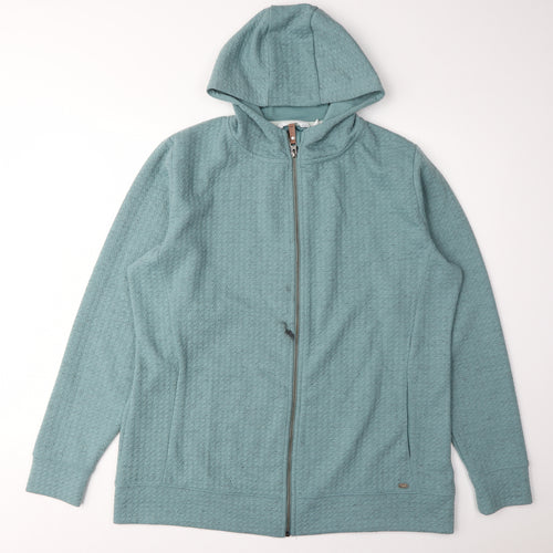 Green Unisex Full Zip Hoodie 2XL