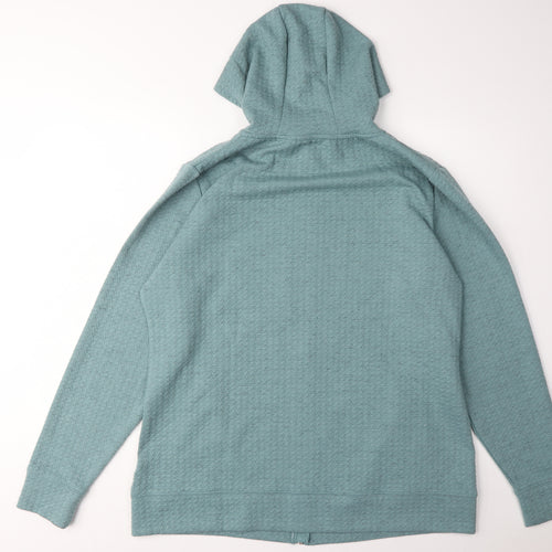 Green Unisex Full Zip Hoodie 2XL