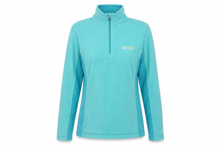 Regatta Women's Blue Fleece 1/4 Zip Sweatshirt Size 10