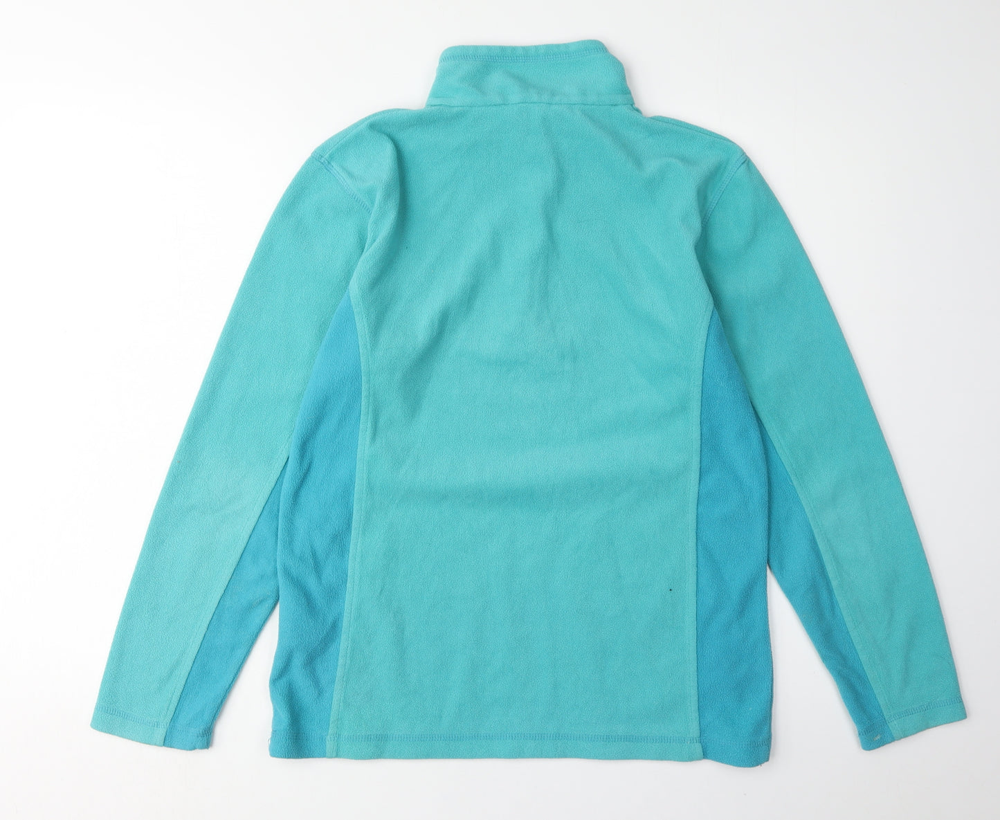 Regatta Women's Blue Fleece 1/4 Zip Sweatshirt Size 10
