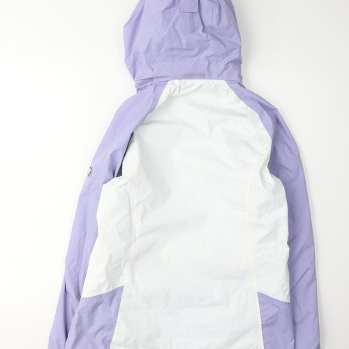 Regatta Women's White Hooded Jacket, Size 12, Casual Style