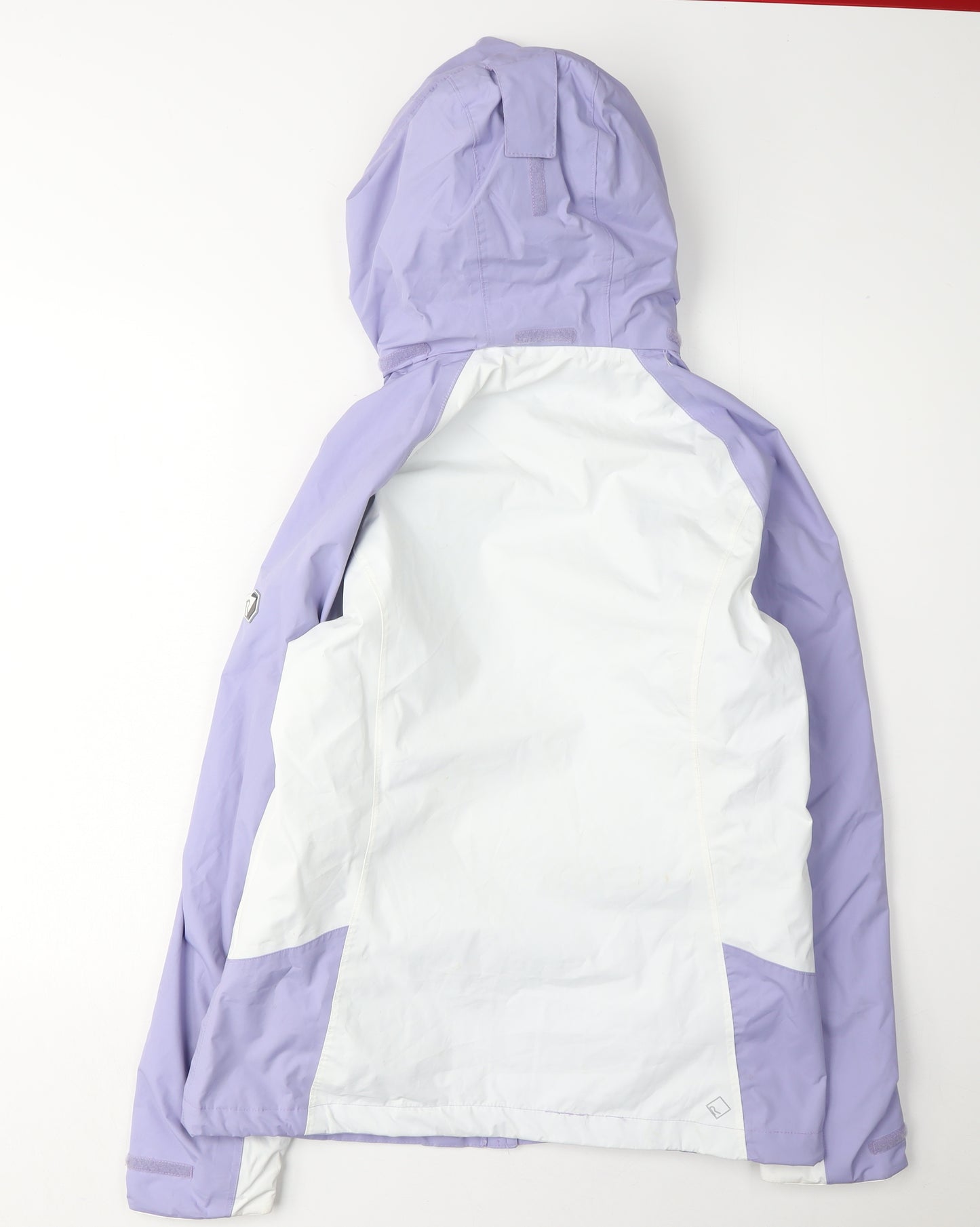 Regatta Women's White Hooded Jacket, Size 12, Casual Style