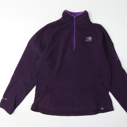 Karrimor Women's Purple Pullover Sweatshirt - Size 12