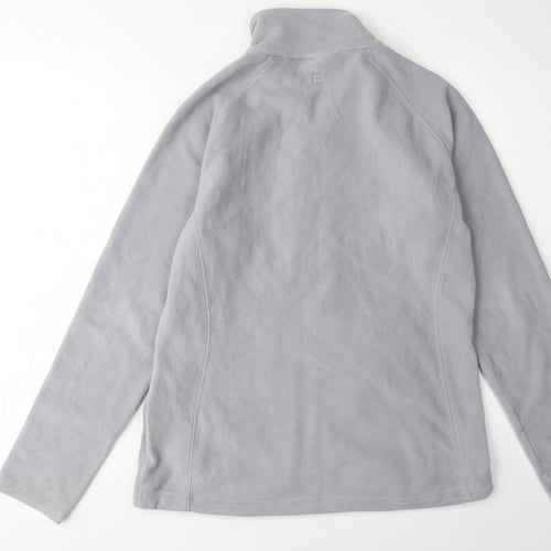 Mountain Warehouse Women's Grey Fleece Jacket Size 10