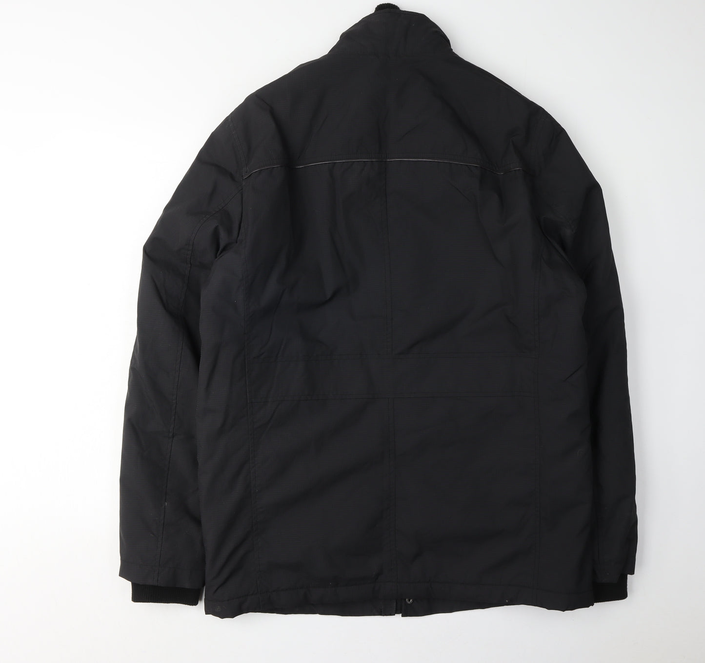 Jeff Banks Men's Black Military Jacket M