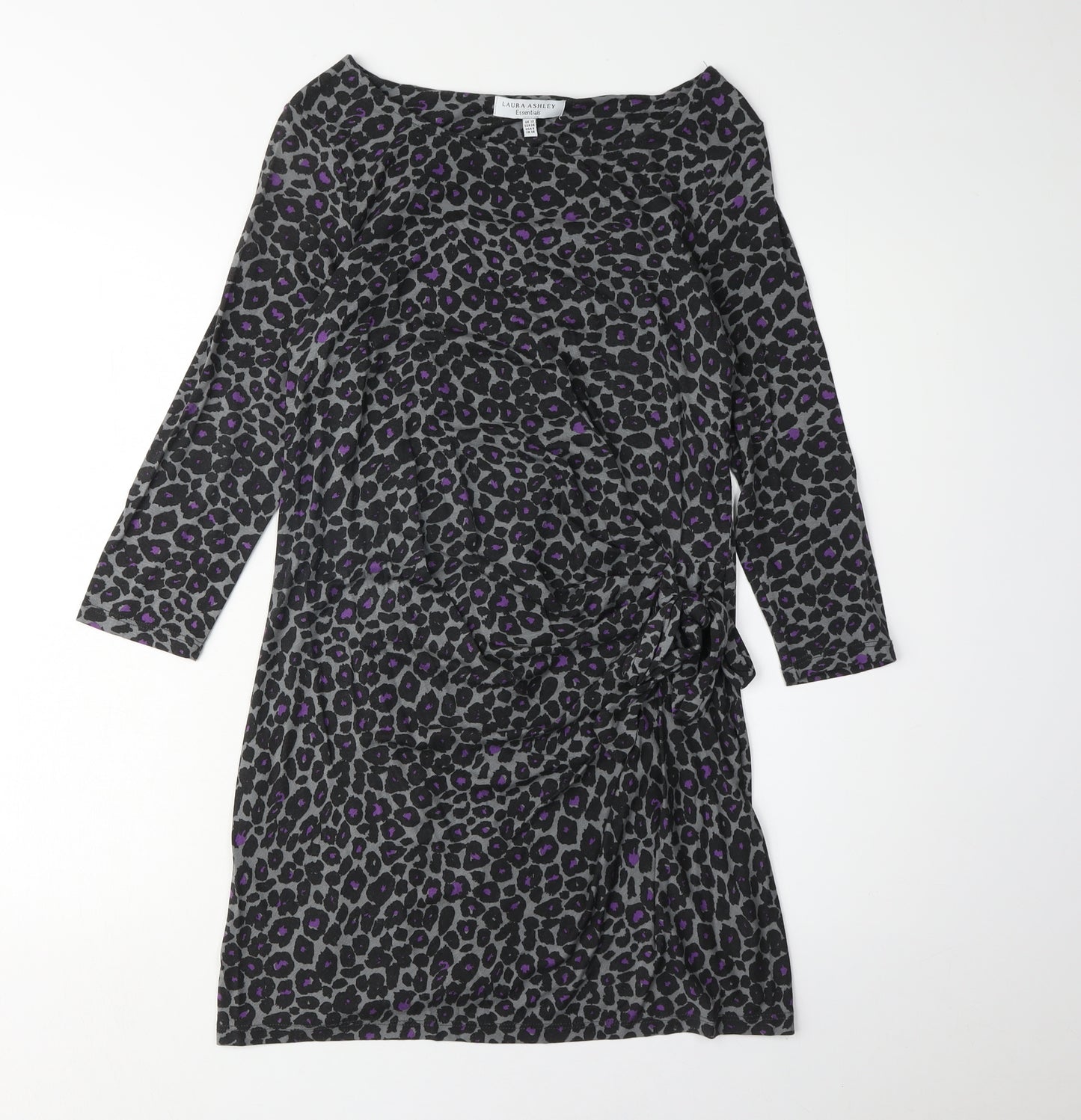 Laura Ashley Women's Multicoloured 3/4 Sleeve Dress