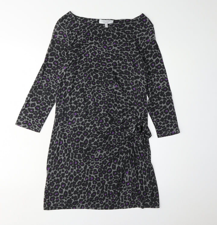 Laura Ashley Women's Multicoloured 3/4 Sleeve Dress