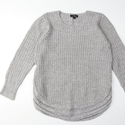 QED London Grey Women’s Acrylic Knit Jumper S/M