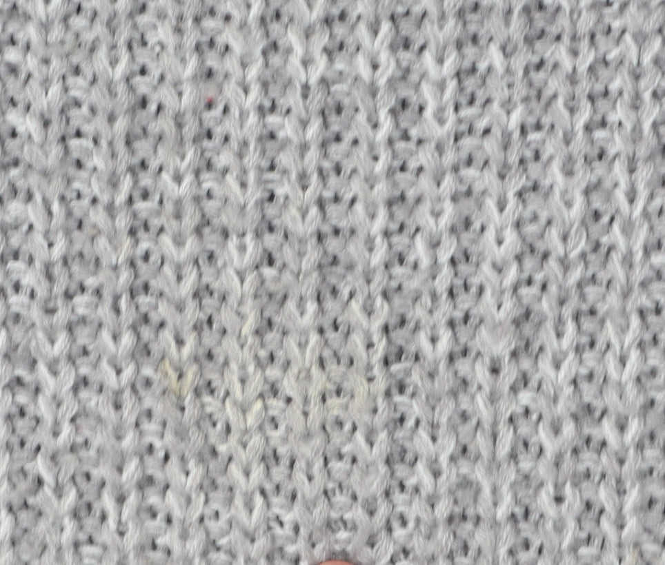 QED London Grey Women’s Acrylic Knit Jumper S/M