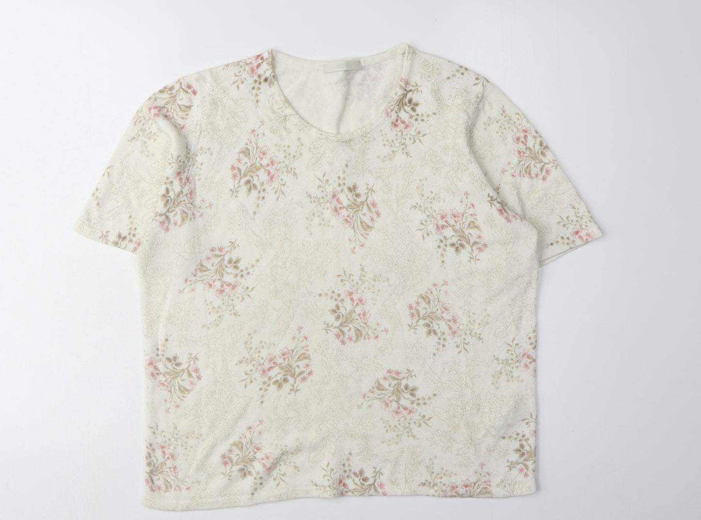 Marks and Spencer Women's Floral Jumper Size 16