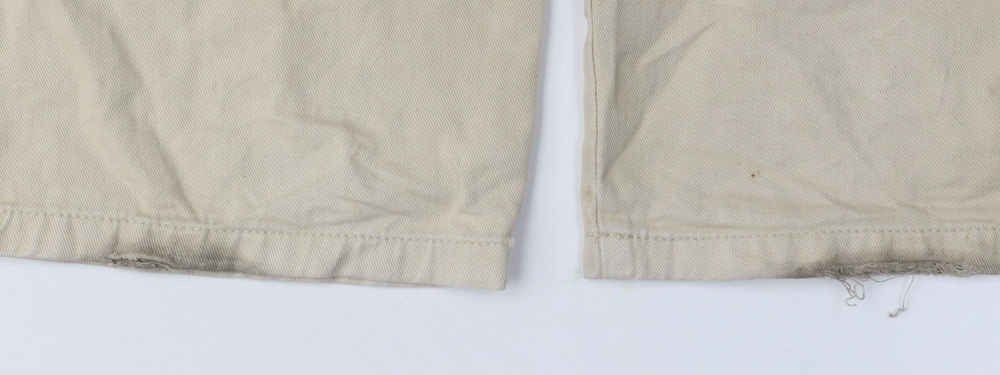 STR Women’s Beige Straight Jeans Size 8