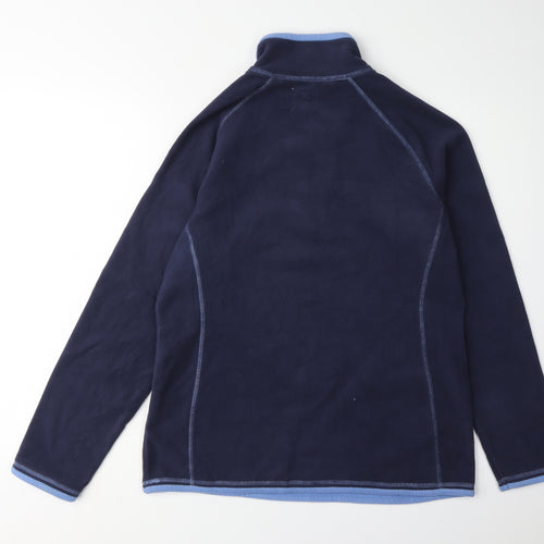 Mountain Warehouse Women's Blue Fleece Sweatshirt UK 14