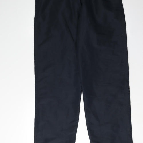 Stanno Men's Black Track Pants, Size L, Elastic Waist