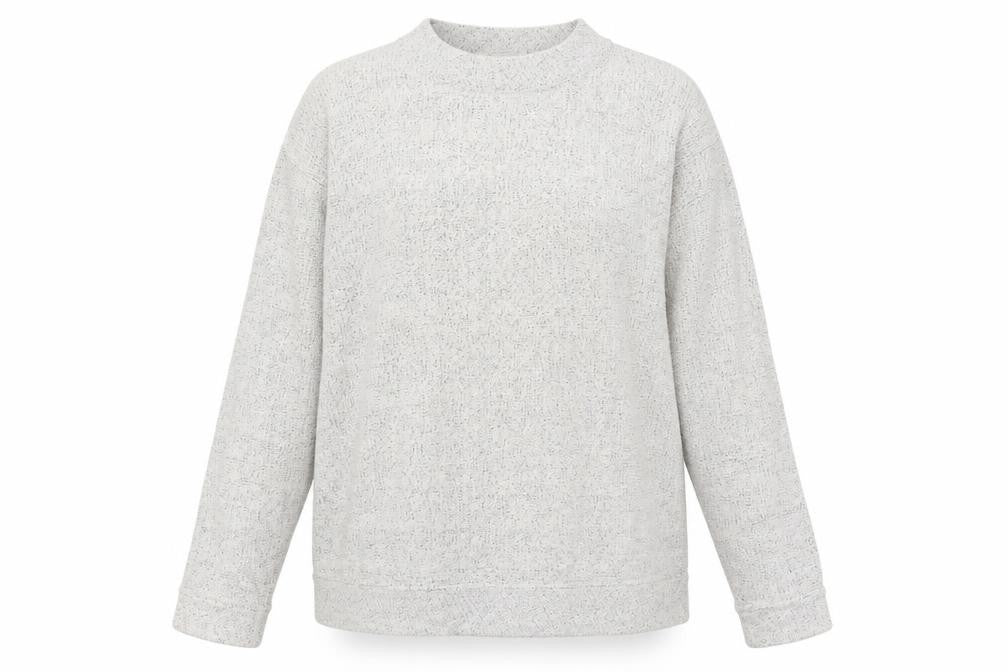 Front view of Original League Women's Grey jumper, size L