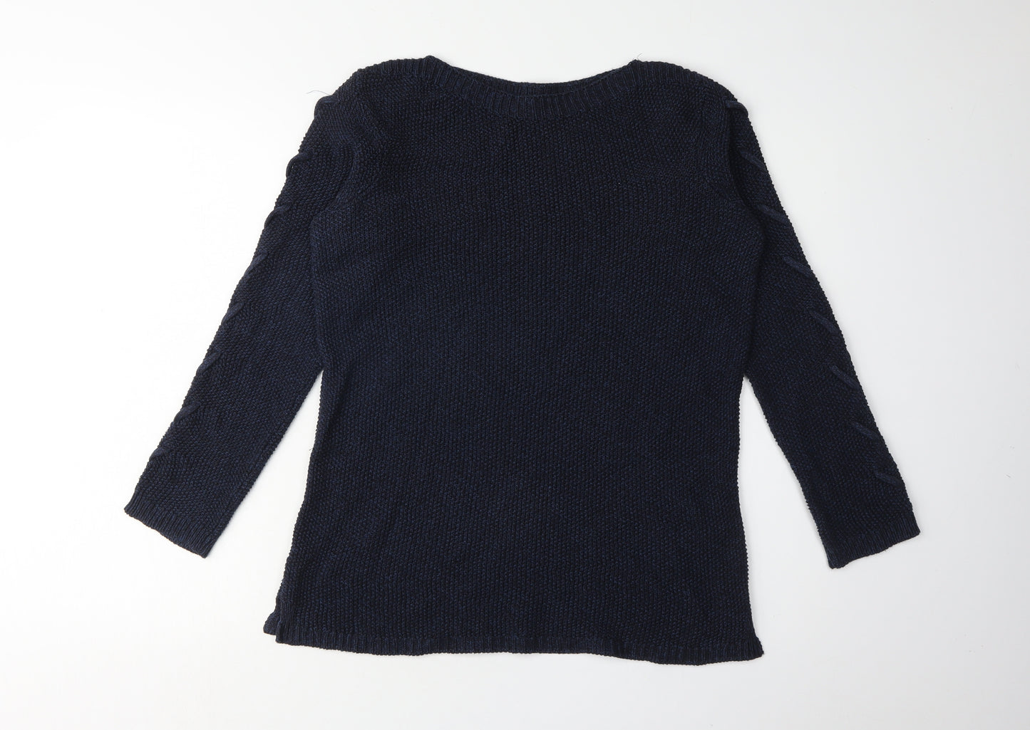 M&Co Women's Blue Jumper Size 10