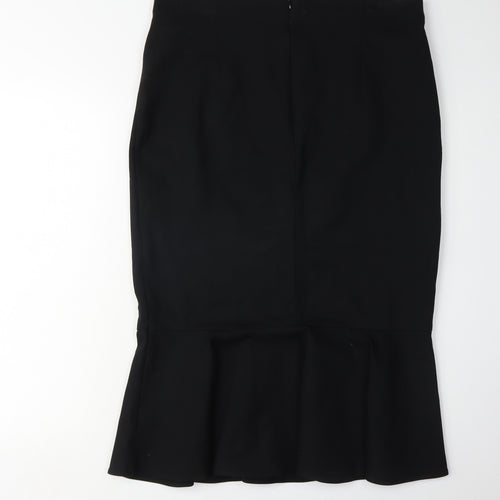 Marks and Spencer Women's Black Trumpet Skirt Size 16