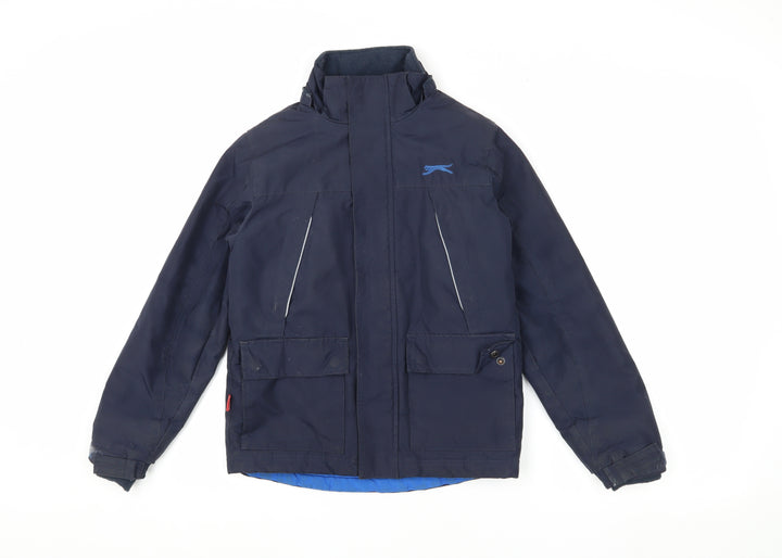 Slazenger Boys Blue Jacket 7-8 Years Reflective Winter Coat