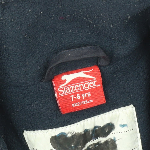 Slazenger Boys Blue Jacket 7-8 Years Reflective Winter Coat