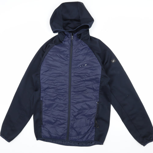 Regatta Men's Blue Puffer Jacket S Hooded