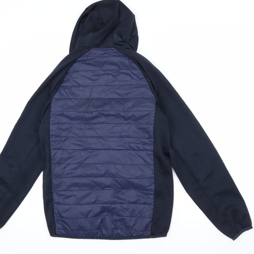 Regatta Men's Blue Puffer Jacket S Hooded