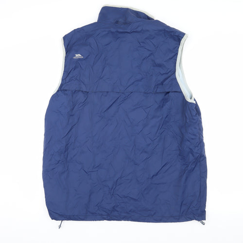 Trespass Men's Blue XL Waistcoat with Zipped Pockets