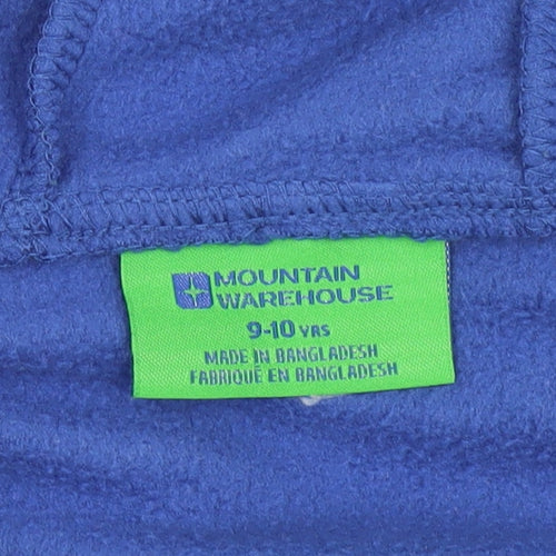Mountain Warehouse Boys Blue Fleece Hoodie 9-10 Years