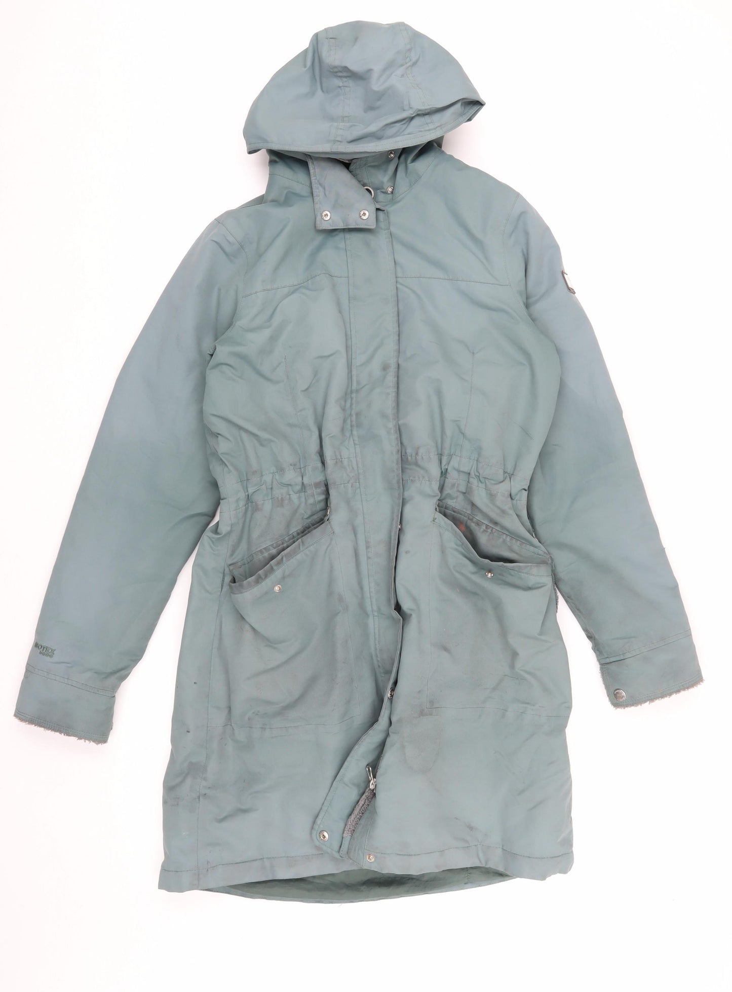 Regatta Women's Green Parka Jacket UK 10 - Outdoor Style