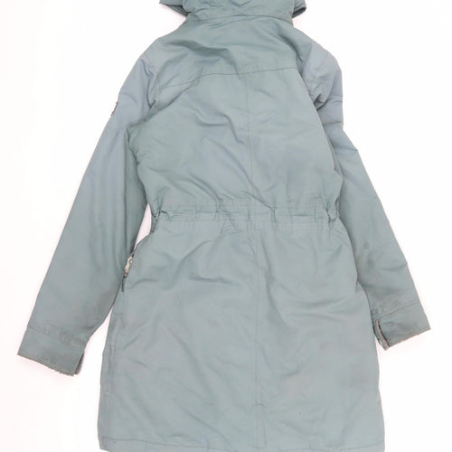 Regatta Women's Green Parka Jacket UK 10 - Outdoor Style