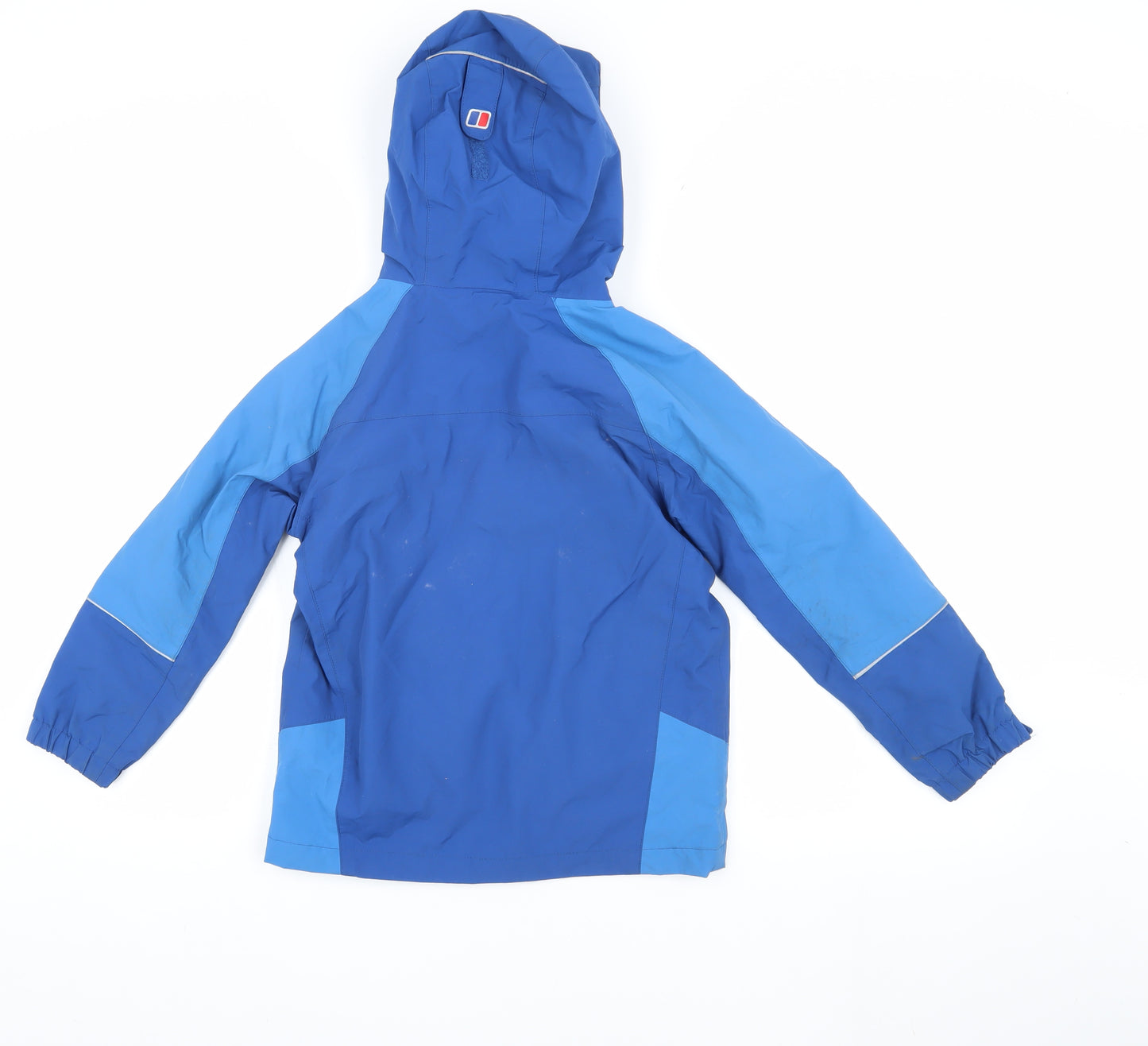 Berghaus Boys Blue Hooded Mid-Length Parka 7-8 Years