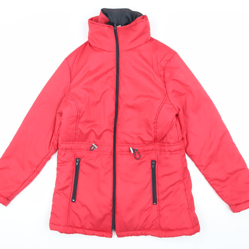 Anne De Lancay Women's Red Puffer Jacket S - Winter