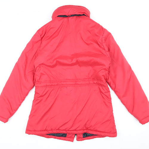 Anne De Lancay Women's Red Puffer Jacket S - Winter