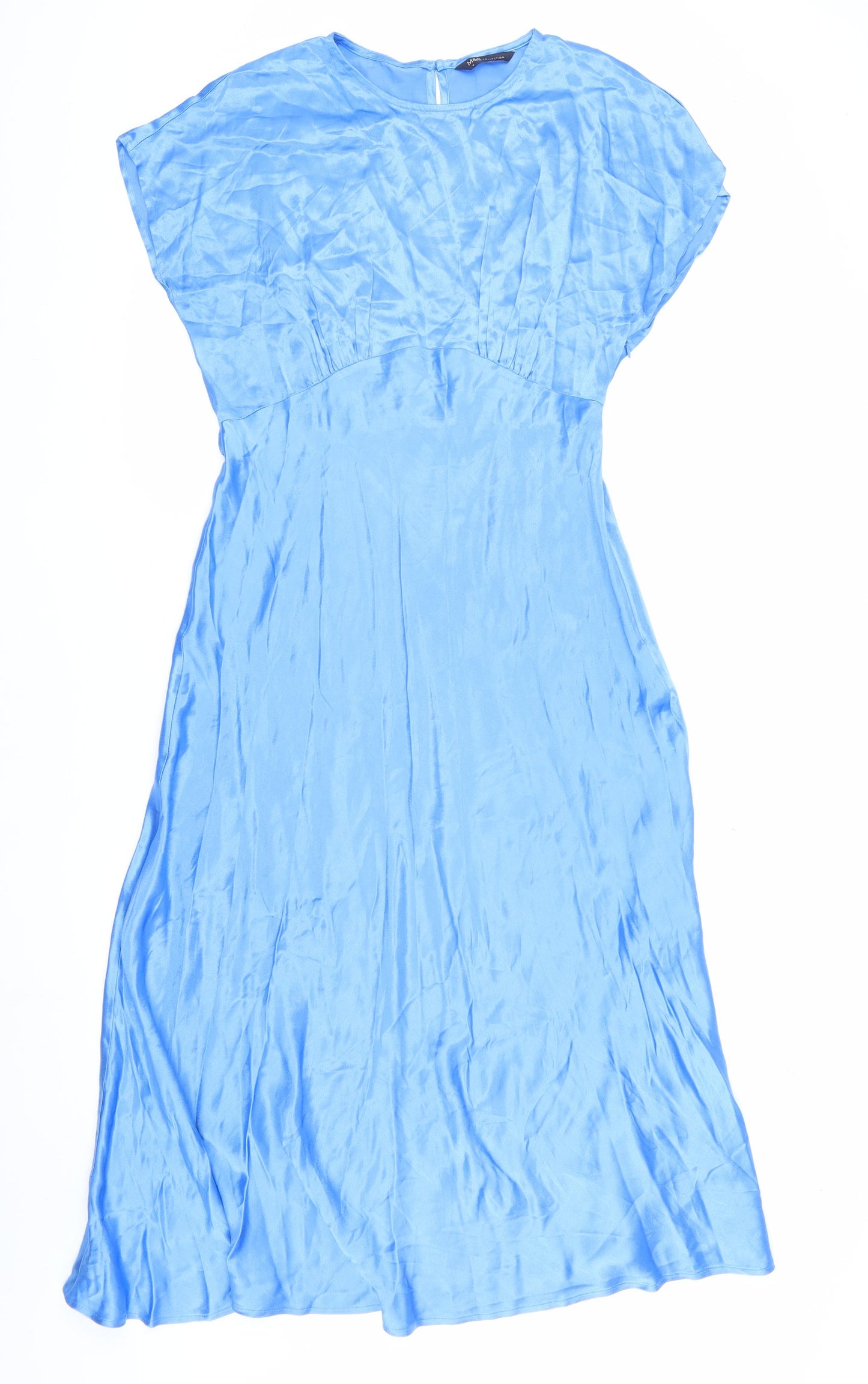 Marks and Spencer Women Blue Dress, Size 14