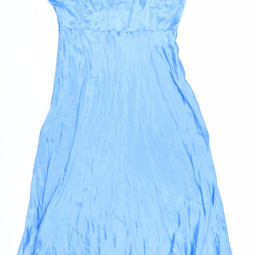 Marks and Spencer Women Blue Dress, Size 14