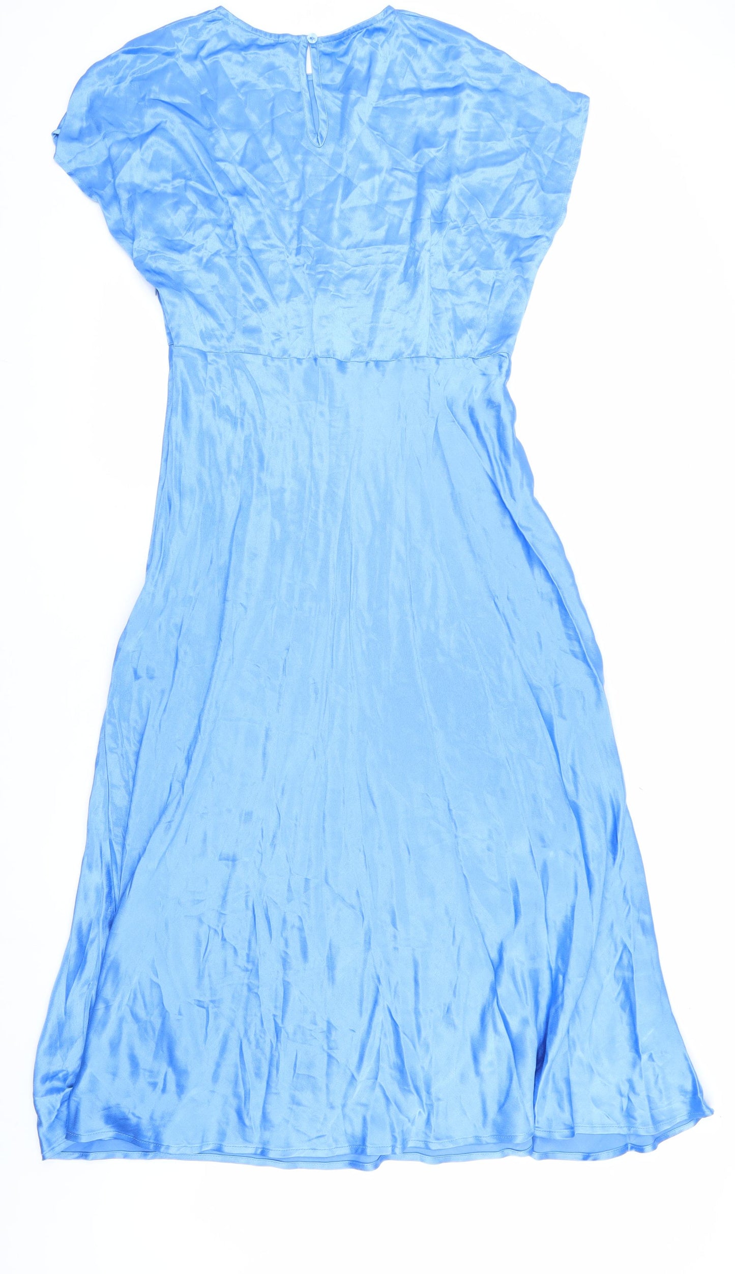 Marks and Spencer Women Blue Dress, Size 14