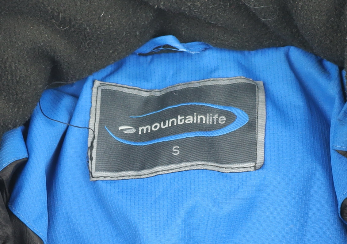 Mountainlife Men's Black Puffer Jacket S Hooded