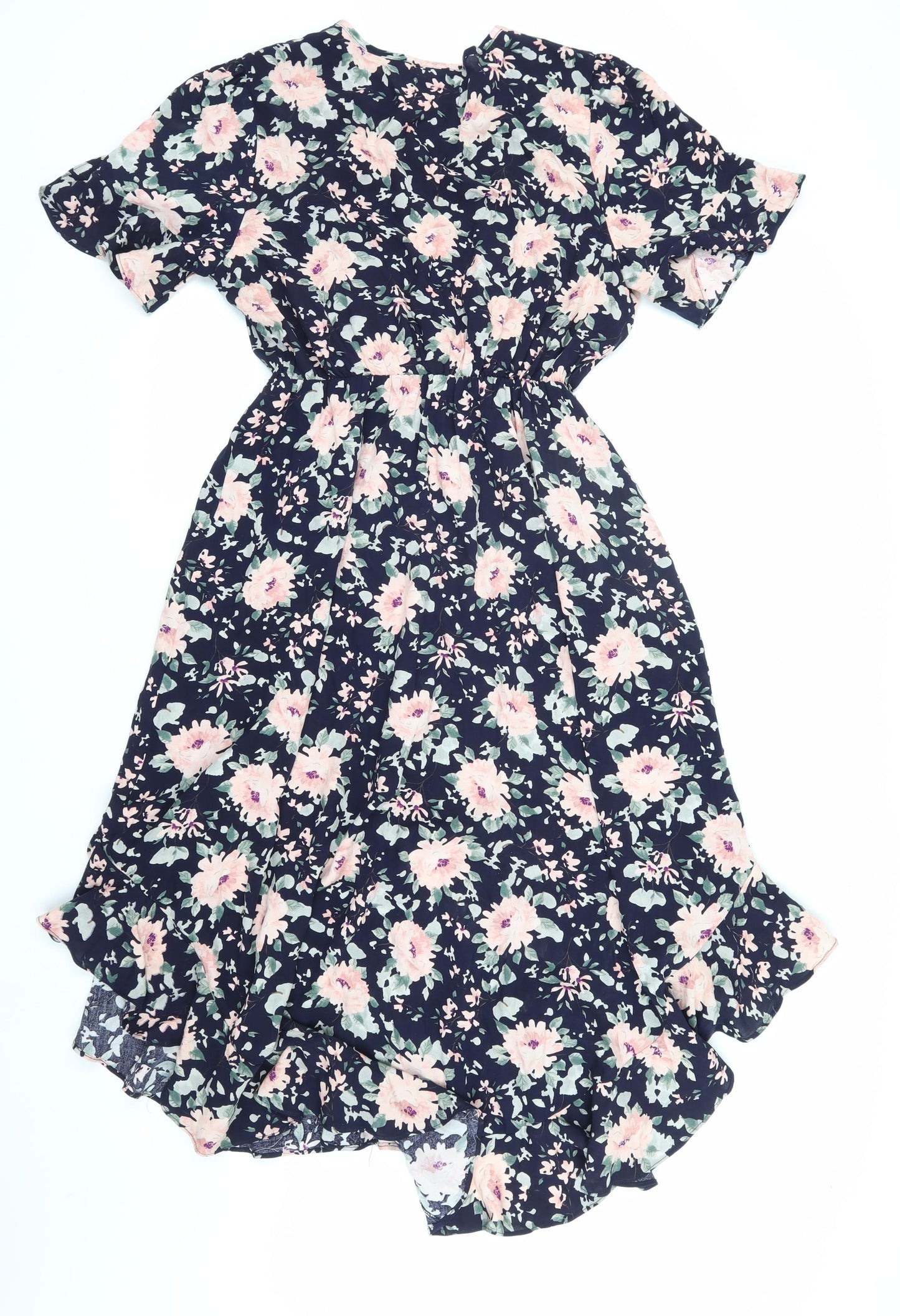 Stella Morgan Women's Floral Wrap Dress, UK 10, Multicolour