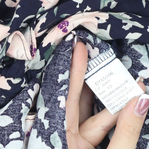 Stella Morgan Women's Floral Wrap Dress, UK 10, Multicolour