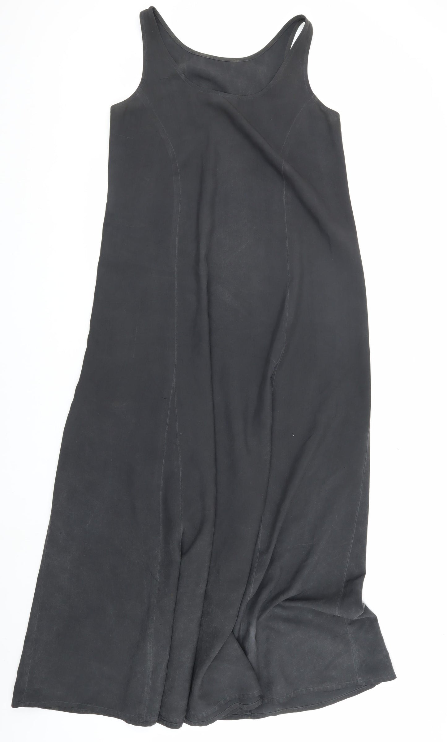 Calvin Klein Women's Black Silk Slip Dress M