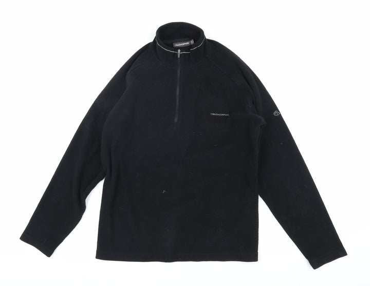 Craghoppers Women's Black Fleece Sweatshirt Size 14