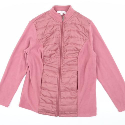 Julipa Women's Pink Puffer Jacket Size 14