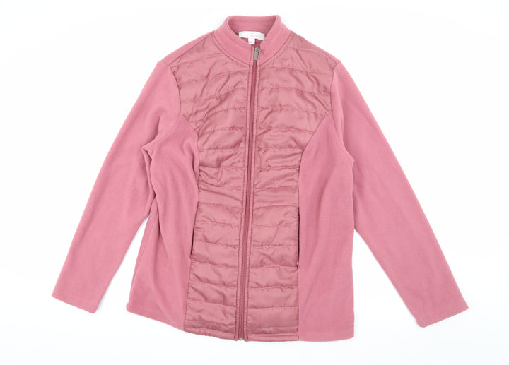 Julipa Women's Pink Puffer Jacket Size 14