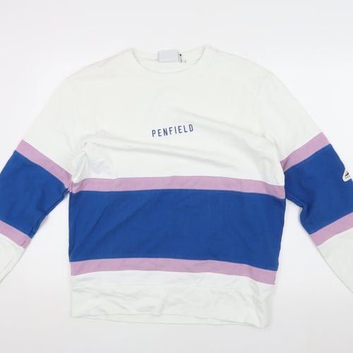 Penfield Men’s Multicoloured Crew Neck Sweatshirt M