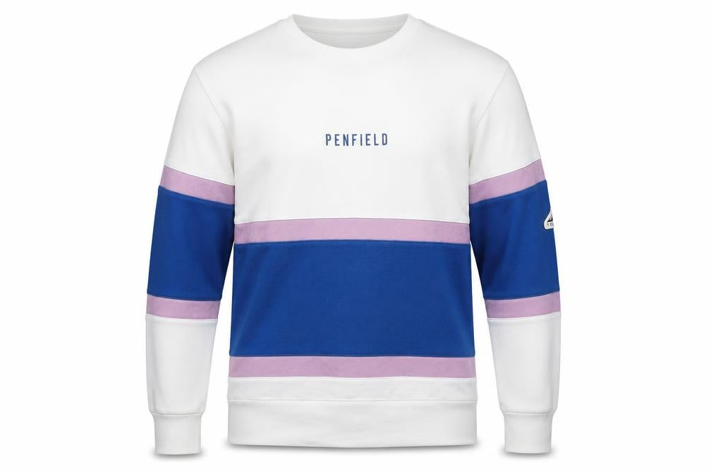 Front view of Penfield Men’s Multicoloured Crew Neck Sweatshirt M