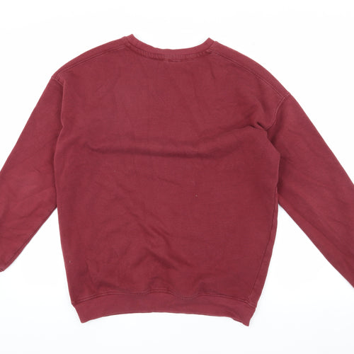 H&M Girls Red Hogwarts Sweatshirt 12-14 Years