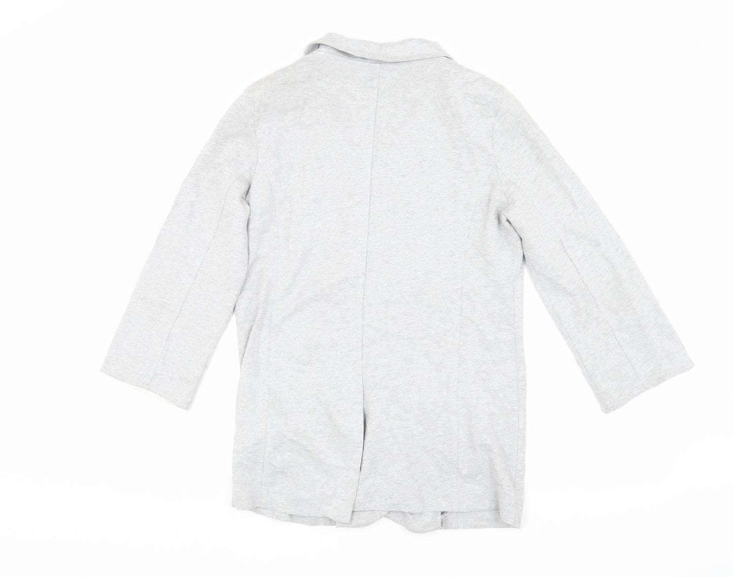 New Look Women's Grey Blazer, UK 10, Regular Fit