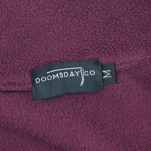 Doomsday Men's Red Fleece Pullover Sweatshirt M