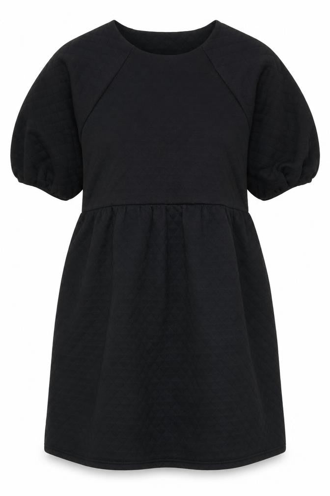 Front view of Vero Moda Women's Black Dress L, Raglan Sleeve