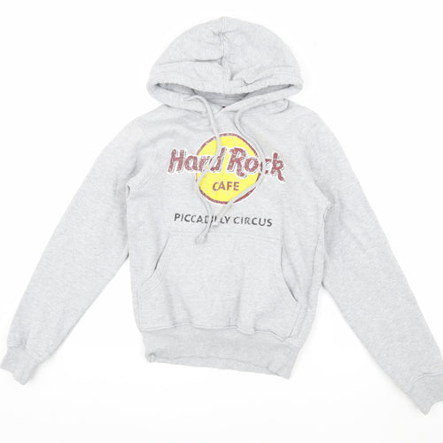 Hard Rock Cafe Unisex Grey XS Pullover Hoodie