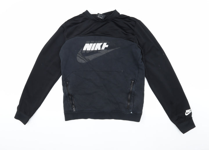 Nike Men's Black Pullover Sweatshirt S