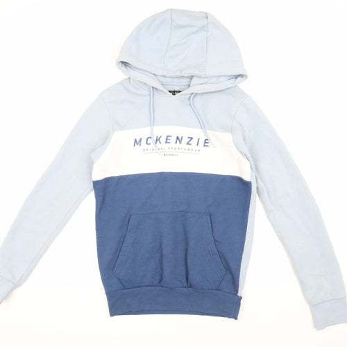 McKenzie Men's Blue Pullover Hoodie XS